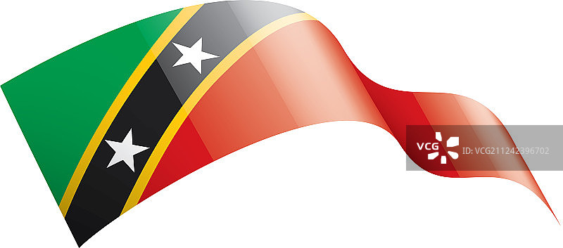 圣基茨和尼维斯旗图片素材