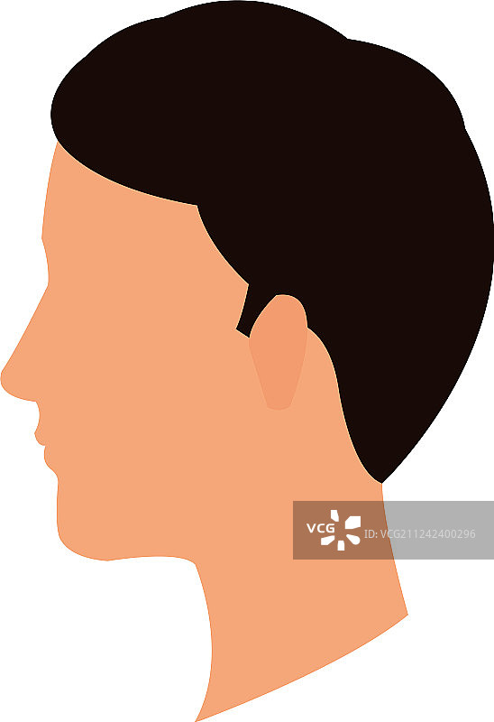 年轻男子头像图片素材