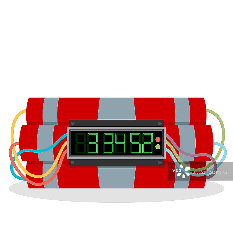 滴答作响的定时炸弹图片素材