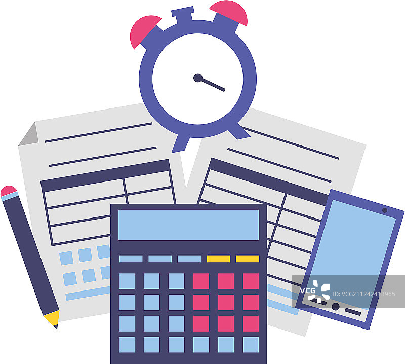 纳税的概念图片素材