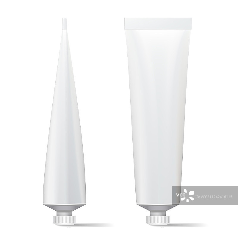 干净的塑料试管模型图片素材