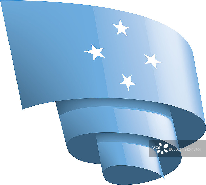 密克罗尼西亚联邦旗图片素材