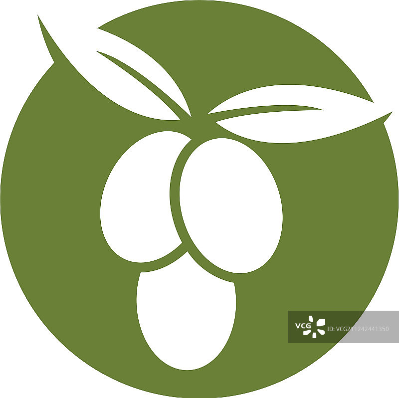 橄榄logo模板图标图片素材