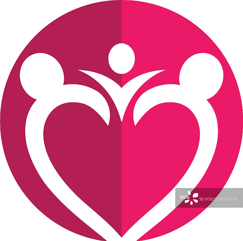 领养和社区关怀标志模板图片素材