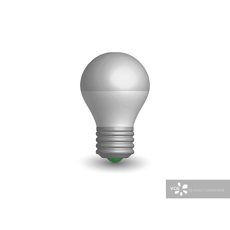 3D LED灯泡图片素材