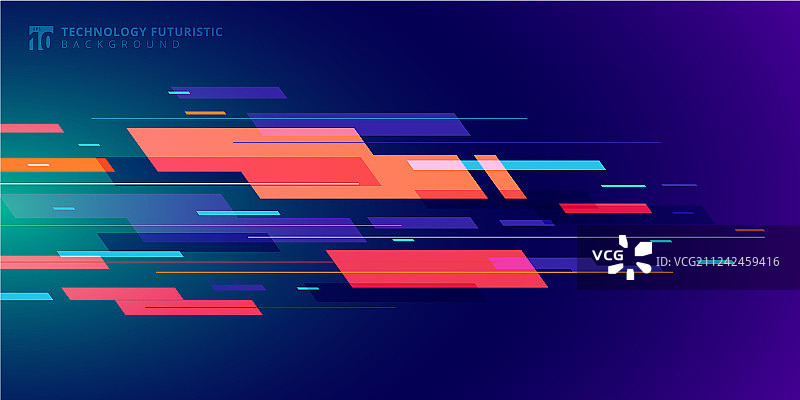 抽象科技未来风banner模板图片素材