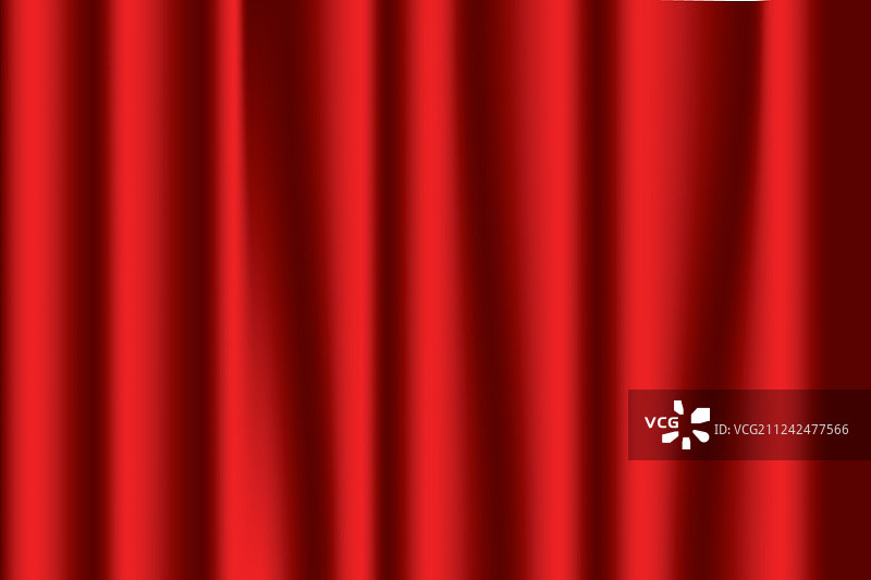 红色舞台幕布图片素材