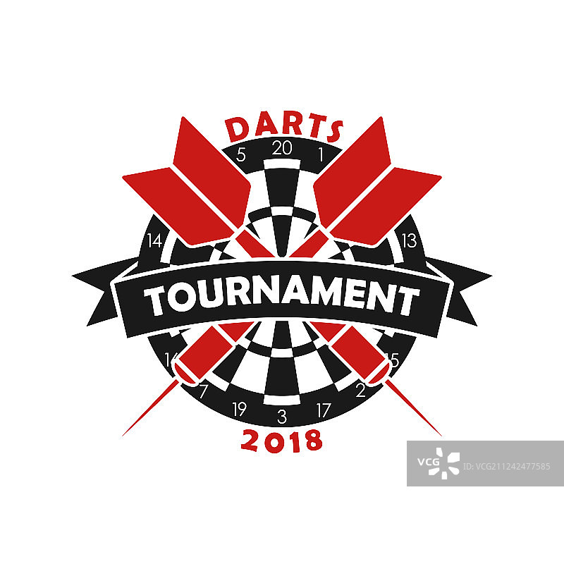 飞镖锦标赛标志图片素材