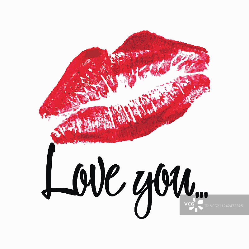 口红印图片素材