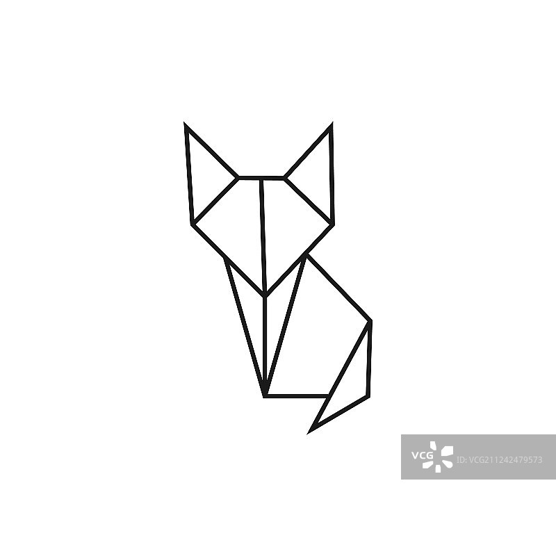 折纸猫图片素材