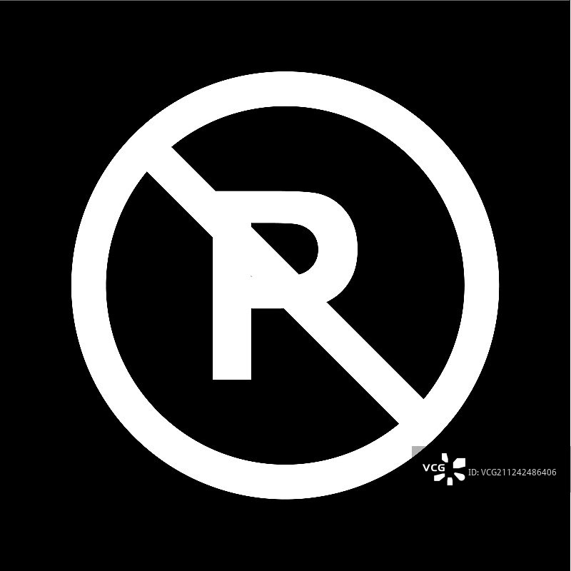 禁止停车图标图片素材