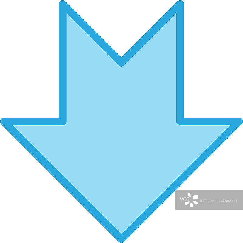 向下箭头图标图片素材