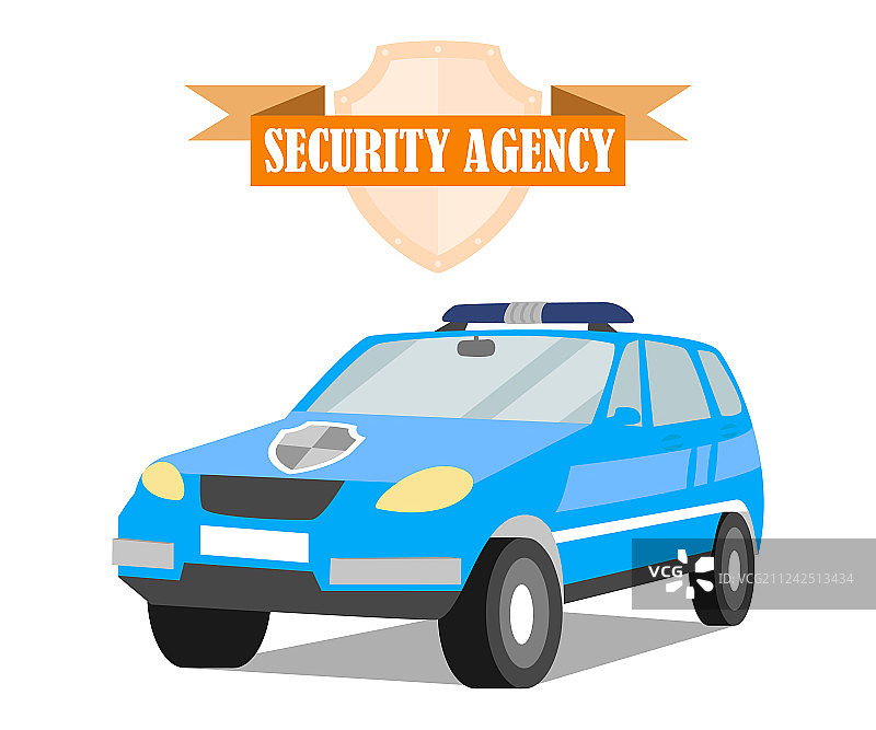 安全机构企业用车海报模板图片素材