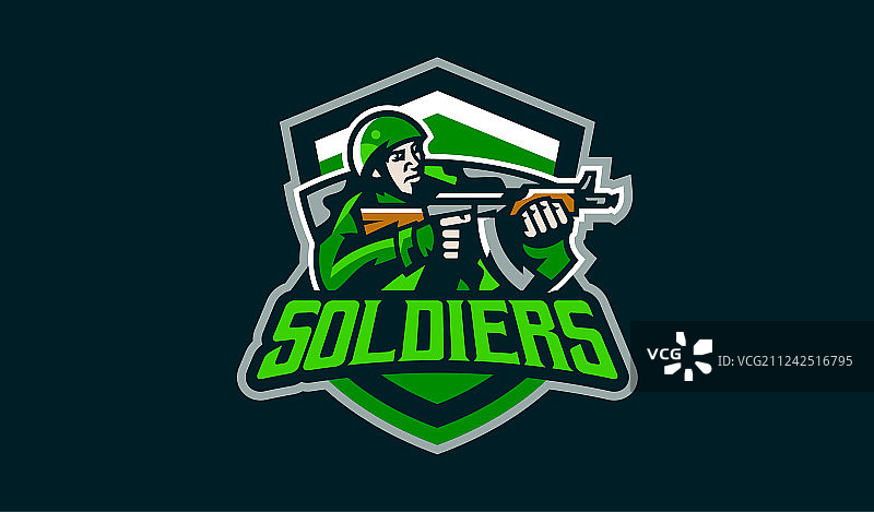 军人士兵标志图片素材