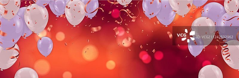 气球聚会节日背景图片素材
