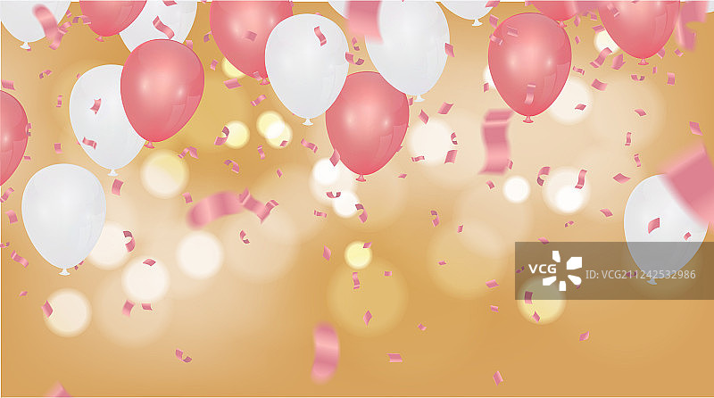 气球聚会节日背景图片素材
