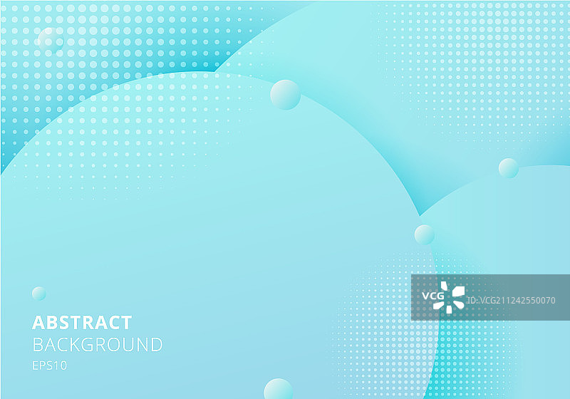 抽象3D蓝色柔和流体圆形图片素材