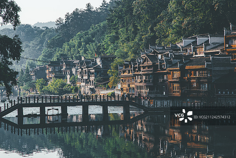 中国湖南凤凰古镇图片素材