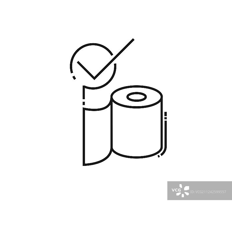 卷筒卫生纸图标图片素材