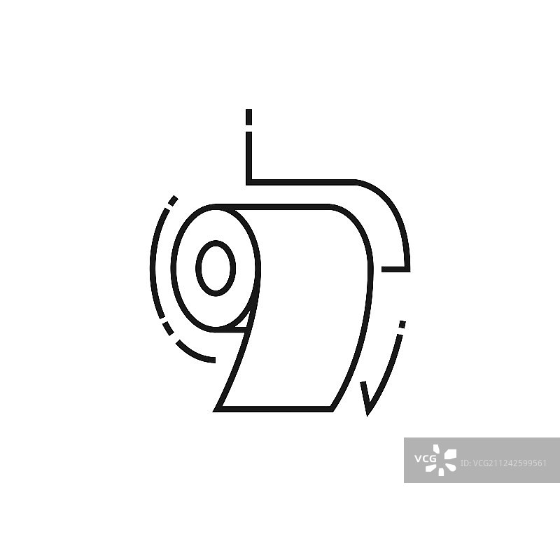 卷筒卫生纸图标图片素材