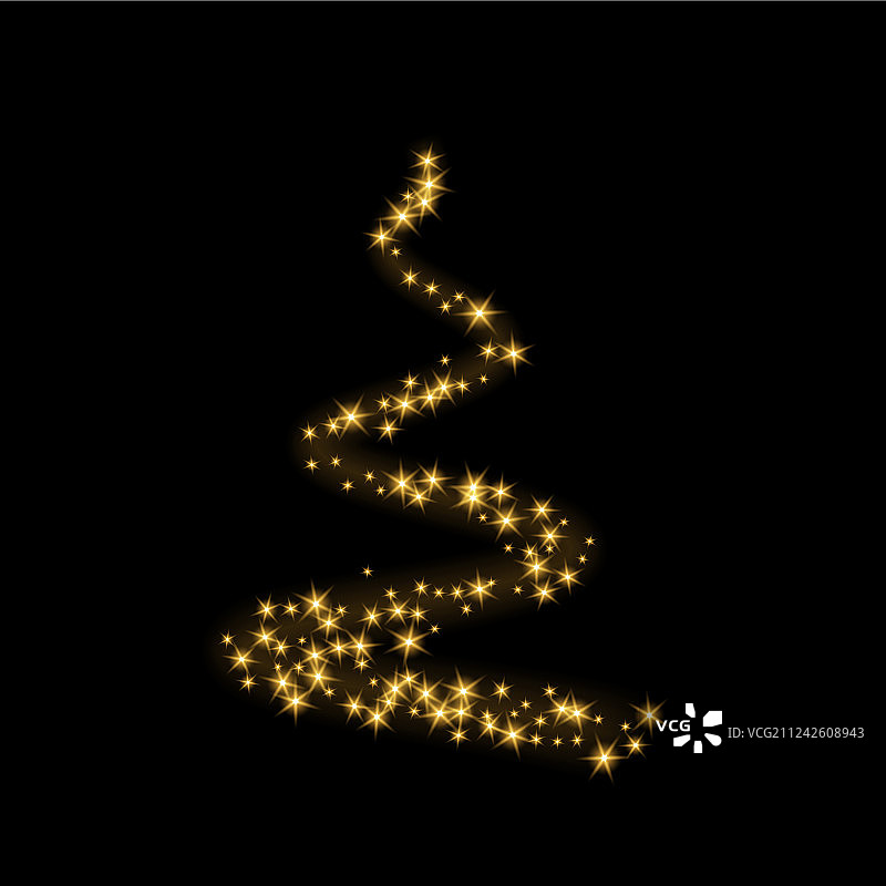 新年快乐圣诞树背景图片素材