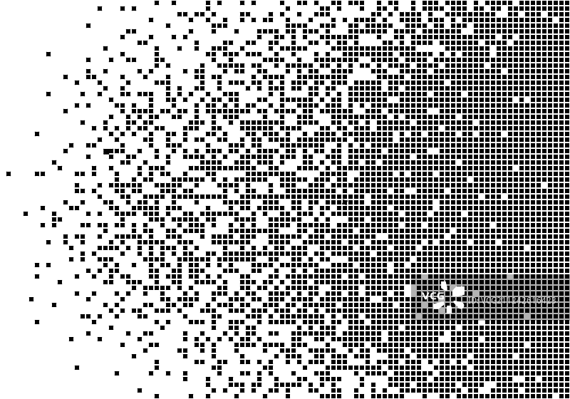 溶解填充方块图片素材