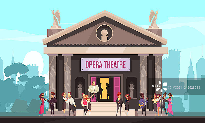 歌剧院建筑图片素材