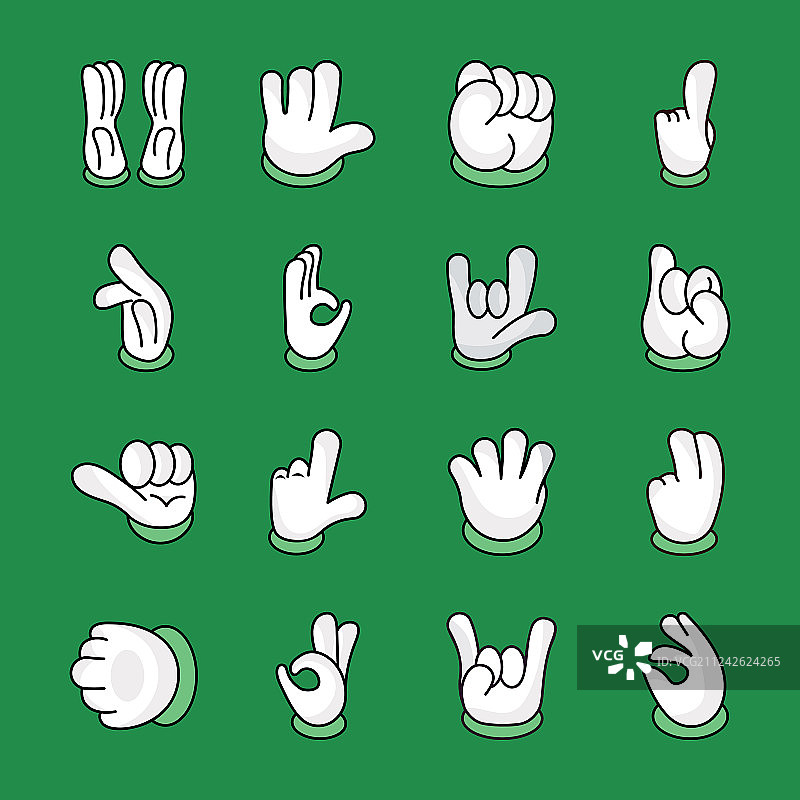 手势图标图片素材