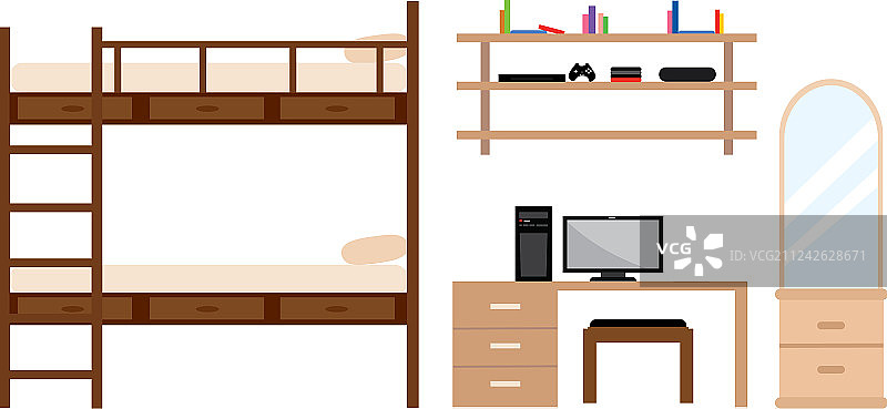 学生宿舍图片素材