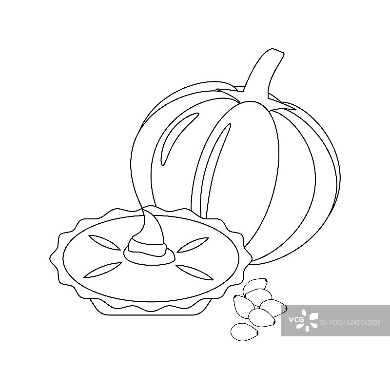 南瓜派图片素材