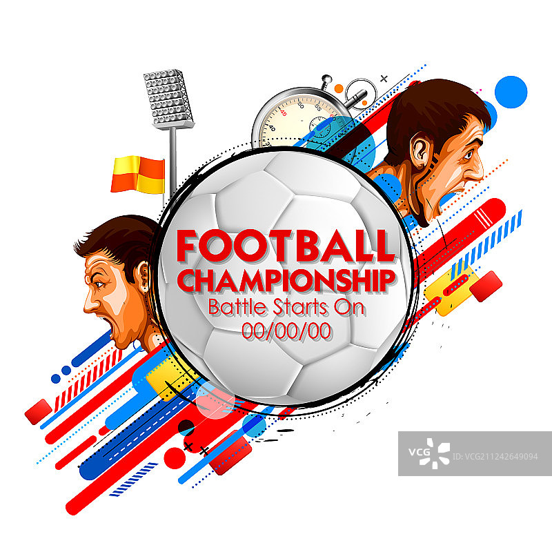 俄罗斯足球锦标赛杯足球运动图片素材