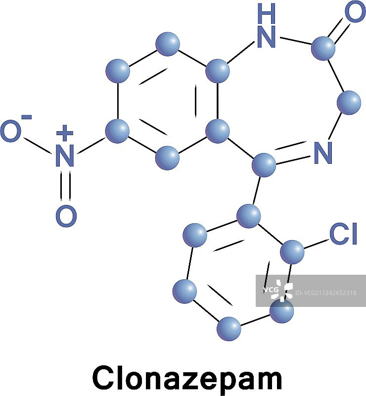 氯硝西泮镇静剂图片素材