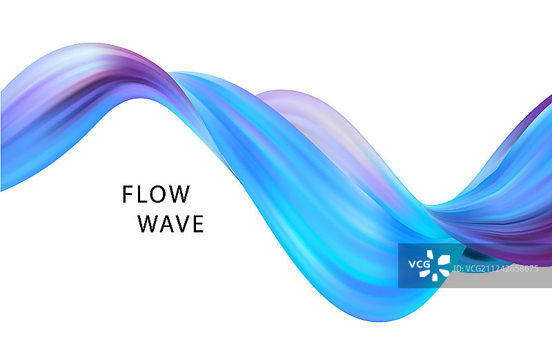 抽象彩色背景色流图片素材