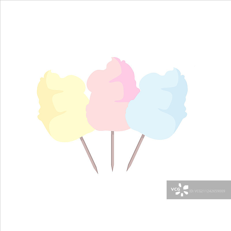 甜棉花糖图片素材