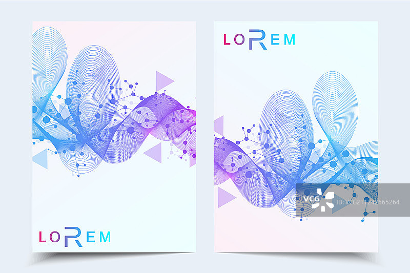 极简宣传册模板杂志传单图片素材