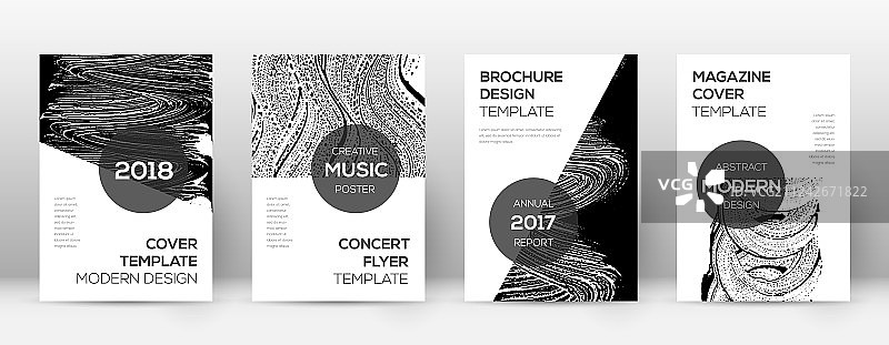 现代宣传册封面设计模板图片素材