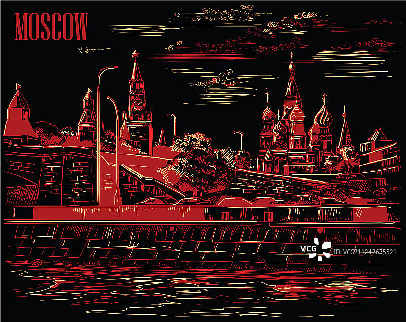 黑红莫斯科-4图片素材