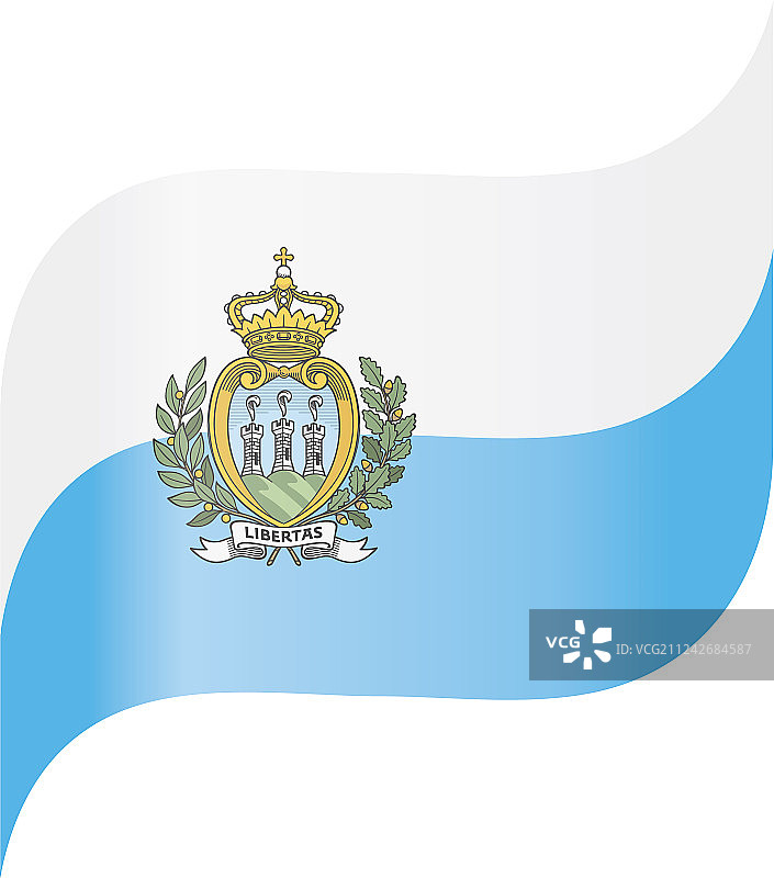 圣马力诺国旗图片素材
