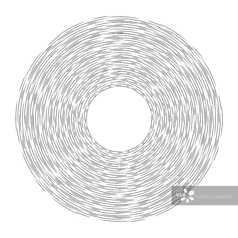 铅笔笔触和条纹圆形边框图片素材