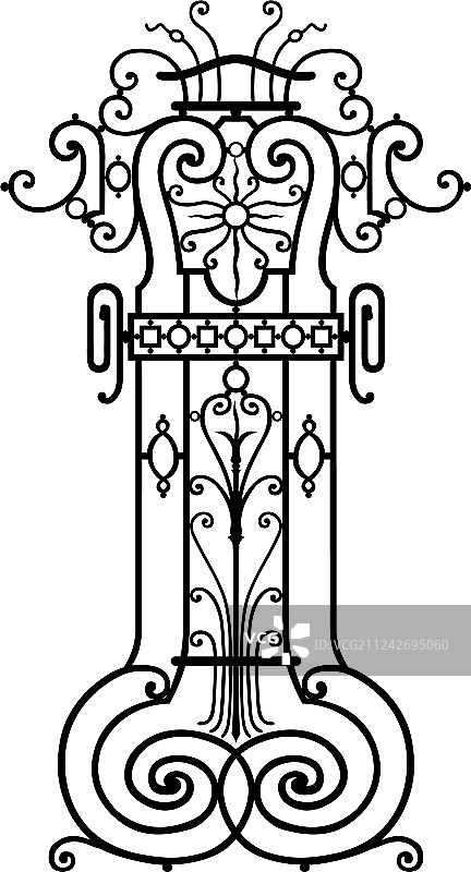 锻铁细节图片素材