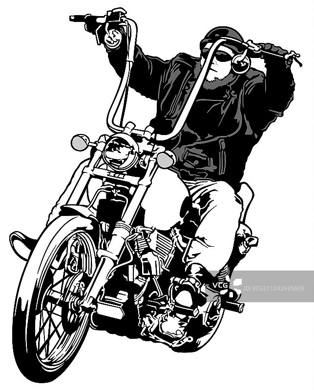 骑手骑着直升机图片素材