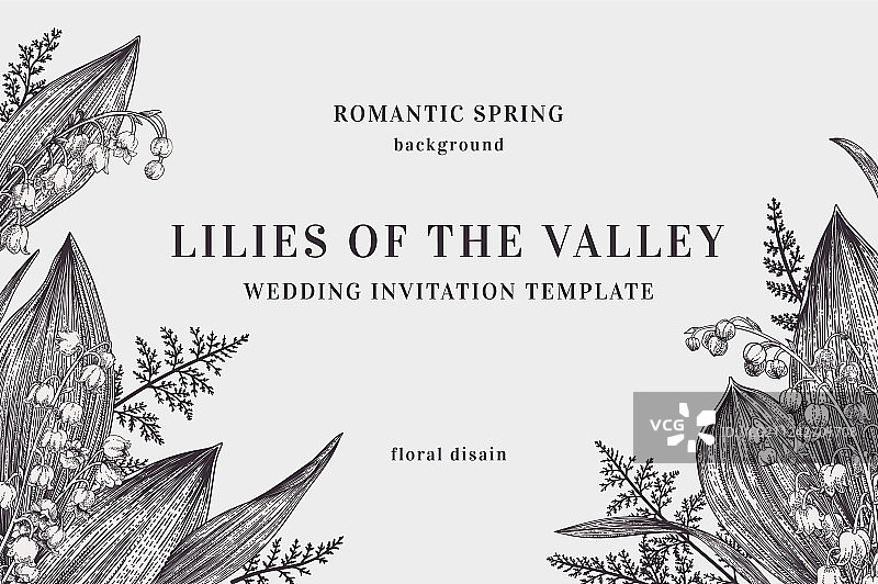 铃兰背景图片素材