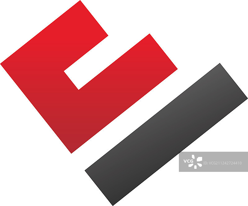 现代字母E图片素材