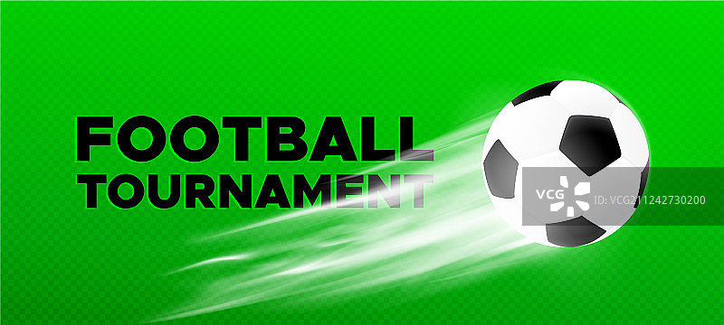 带有足球的足球运动海报设计图片素材