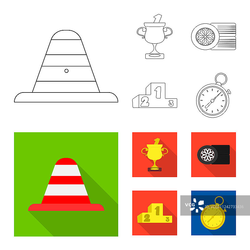 汽车拉力赛标志设计图片素材