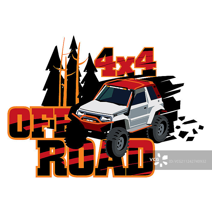 荒野SUV拉力赛活动Logo图片素材