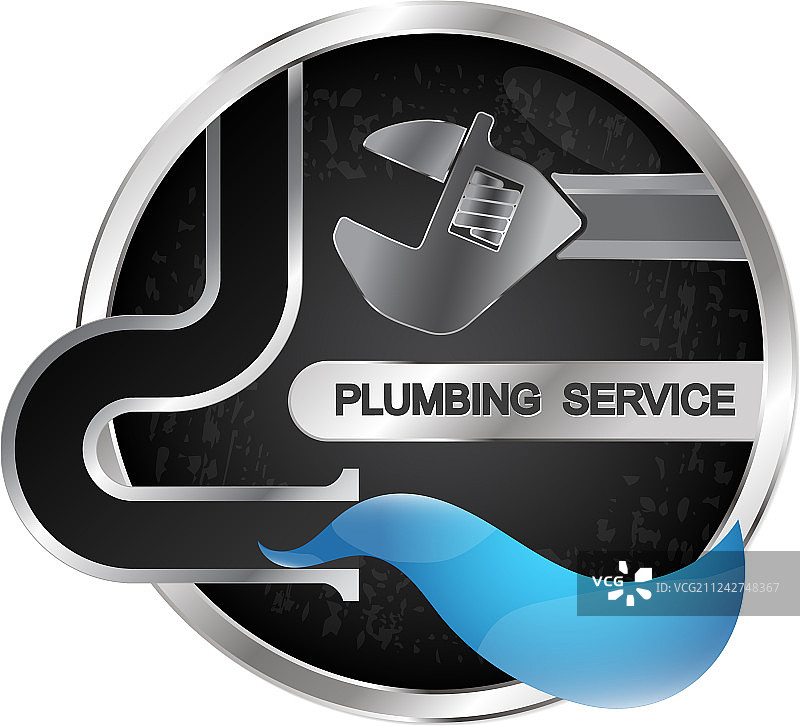 维修和清洁水管图片素材