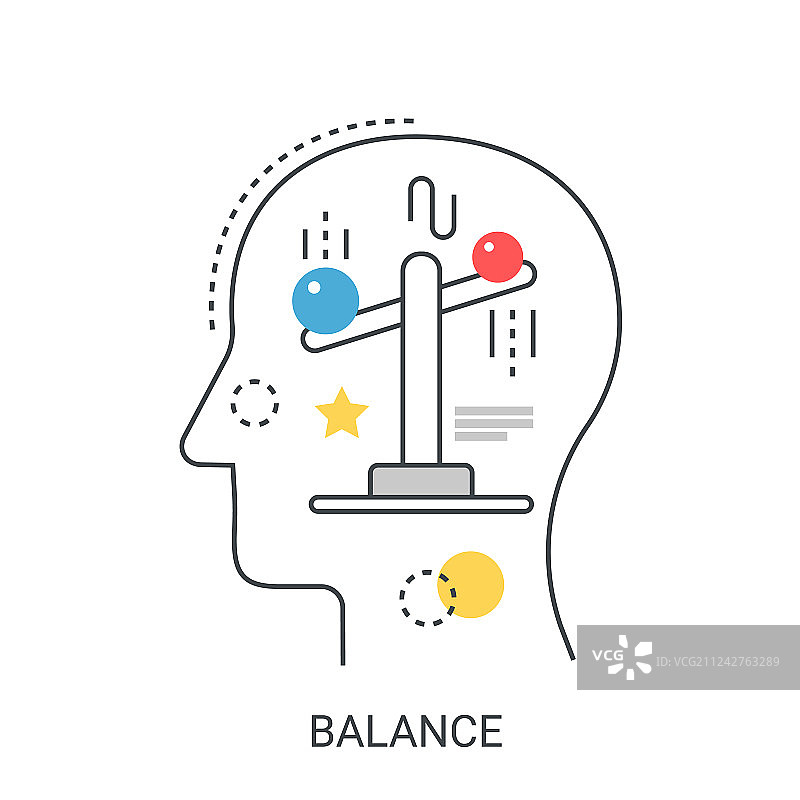 生活平衡概念图片素材