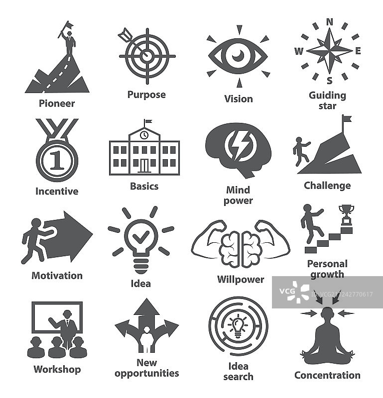 商务管理图标包41图片素材