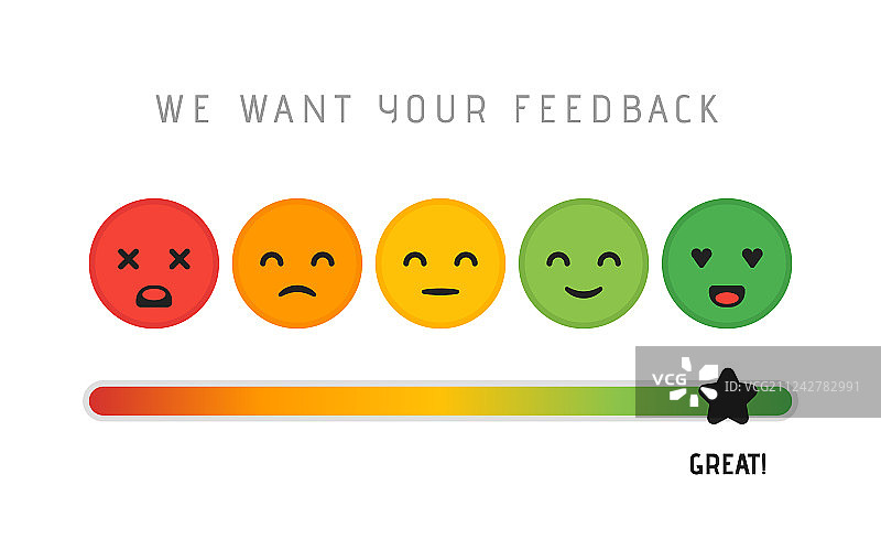 客户满意度概念设计图片素材